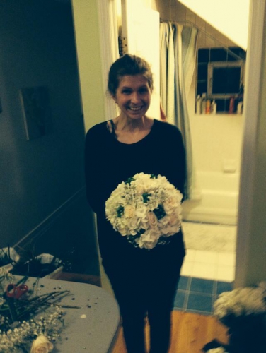 Here Comes the Bridal Bouquet