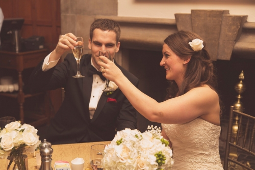 A Toast to Flowers and Love