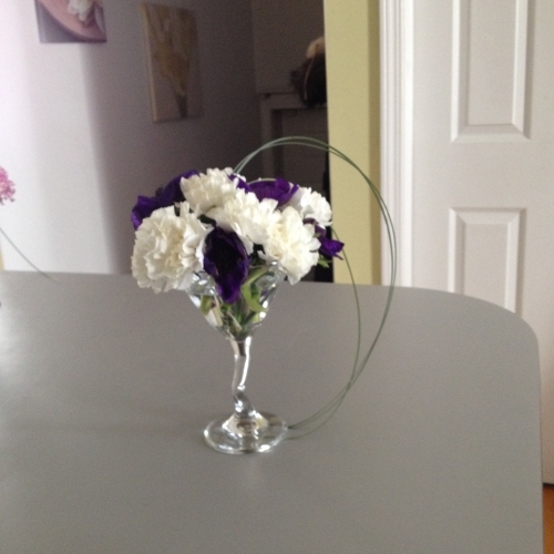 A Martini of Flowers