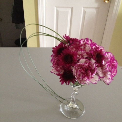 A Martini of Flowers